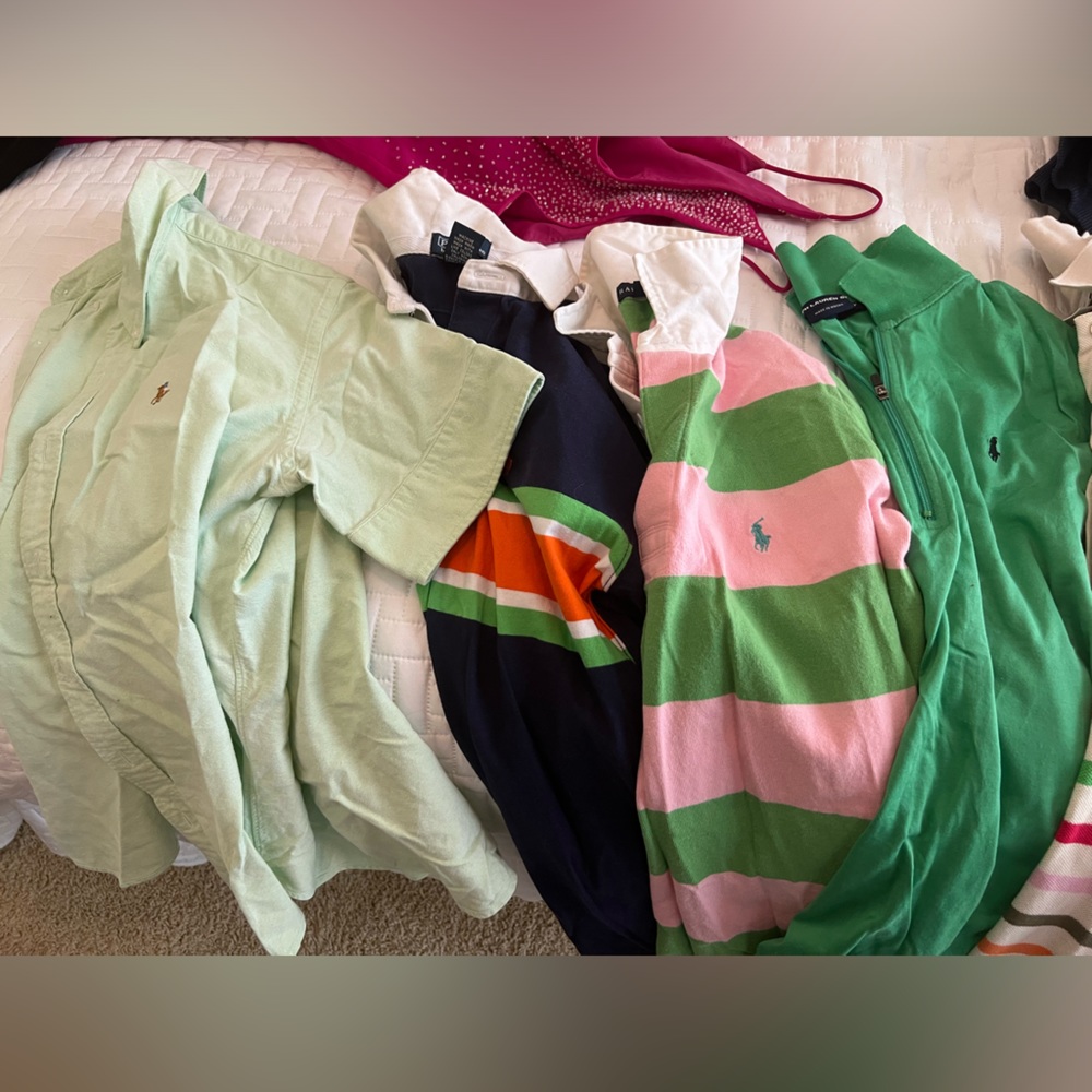 Women’s Polo Ralph Lauren Lot - Button down,shirts, dress, sweaters, sweatshirts